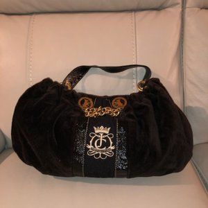 Black Velvet Juicy Couture Purse